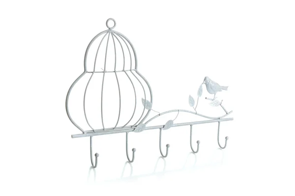 Birdcage shaped hangers or hooks — Stock Photo, Image