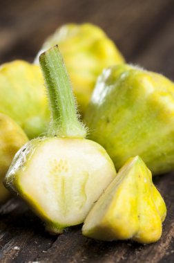 Pattypan squashes