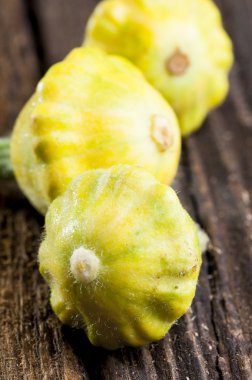 Pattypan squashes