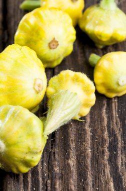 Pattypan squashes