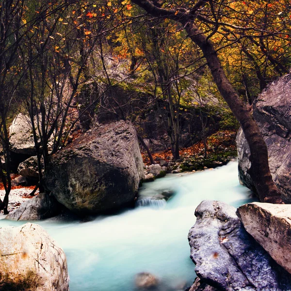 Rivier van Pozar op Aridaia — Gratis stockfoto