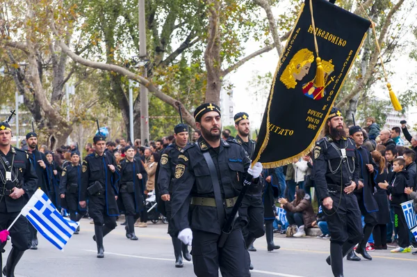 Ohi-Tagesparade in Thessaloniki — Stockfoto