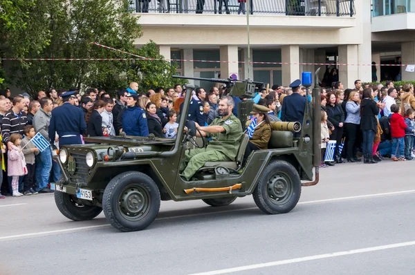 Ohi Day desfile em Salónica — Fotografia de Stock