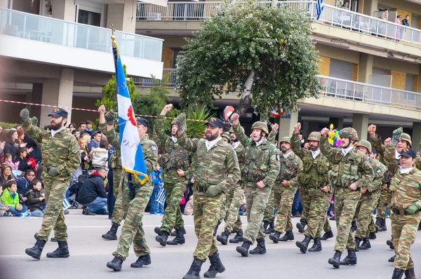 Desfile del Día de Ohi en Tesalónica —  Fotos de Stock