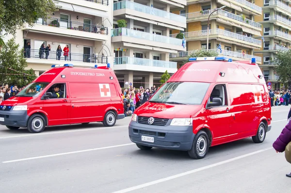 Sfilata dell'Ohi Day a Salonicco — Foto Stock