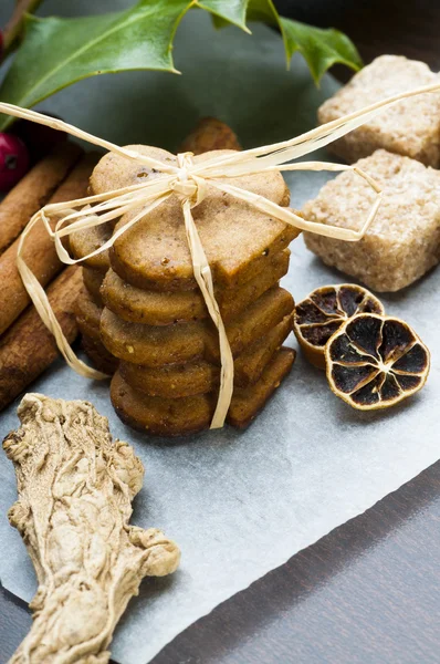 Gember koekjes en soorten — Gratis stockfoto