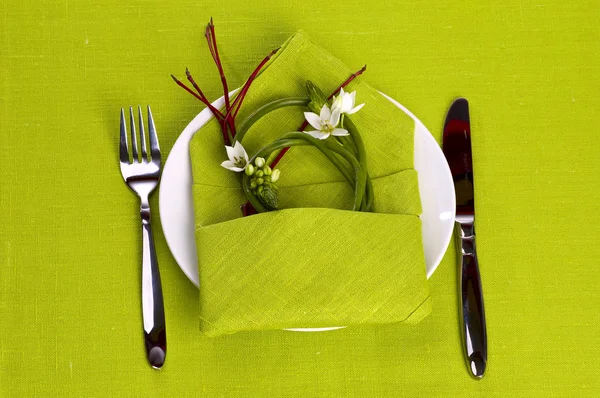 A formal place setting — Stock Photo, Image