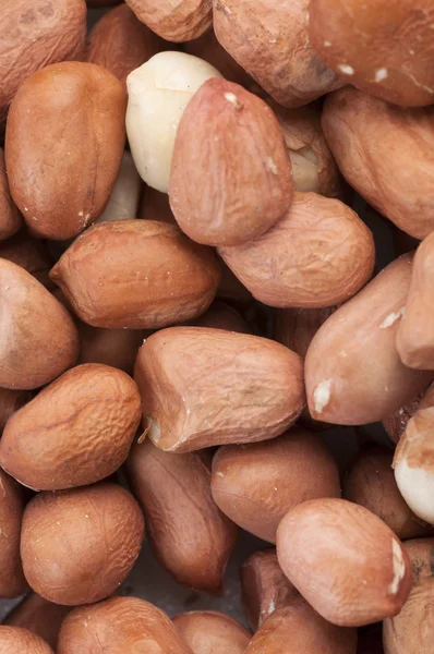 Close up of peanuts as background — Stock Photo, Image