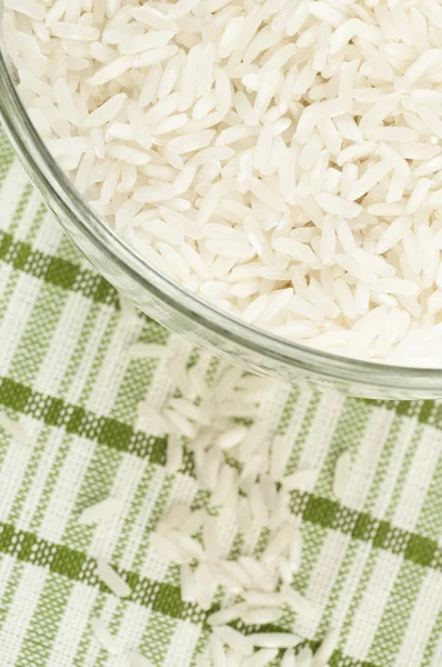 Polierter langer Reis — Stockfoto