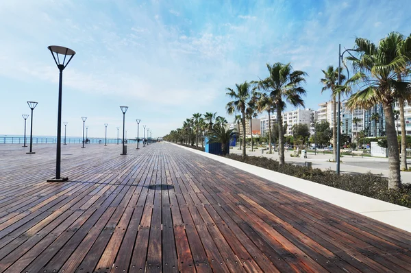 Promenadenallee in Limassol, Zypern — kostenloses Stockfoto