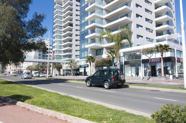 Coastline of Limassol, Cyprus