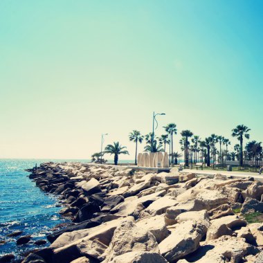 limassol, Kıbrıs sahil