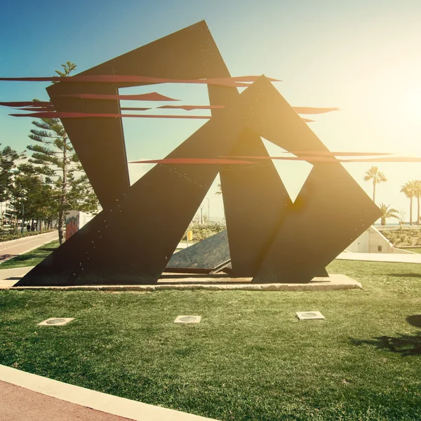 Parco di scultura moderna a Limassol, Cipro — Foto Stock