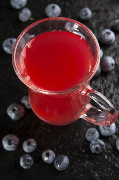 Blueberry mors minum — Stok Foto