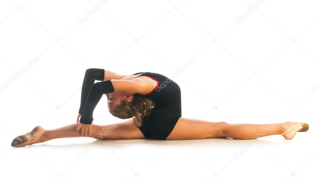 Girl doing split Stock Photo by ©nanka-photo 82209506