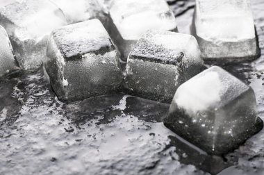 buz küpleri yakın çekim
