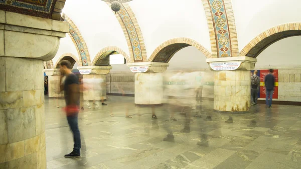 Estação de metrô em Kiev — Fotografia de Stock