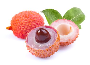 Taze liçi meyveleri.