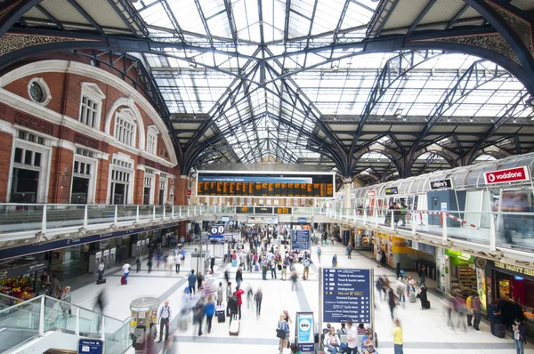 Estación de Liverpool Street de Londres — Foto de Stock