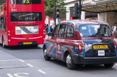 Geleneksel bir Londra Taksi