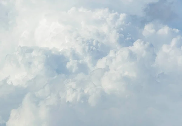 Nádherné Nadýchané Mraky Pozadí Krásné Kumulus Cloudscape Textury — Stock fotografie