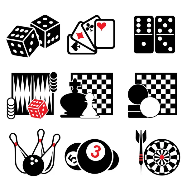 Game icons — Stock Vector