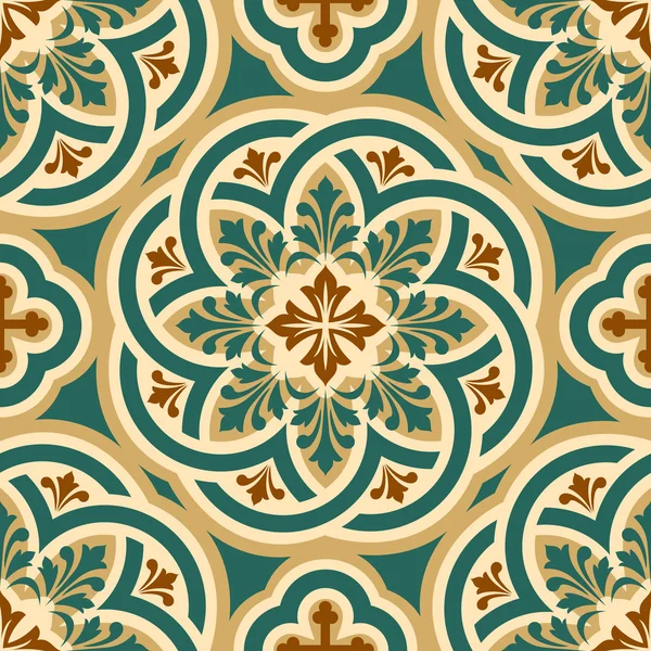 Ornamento byzantine Vector de stock