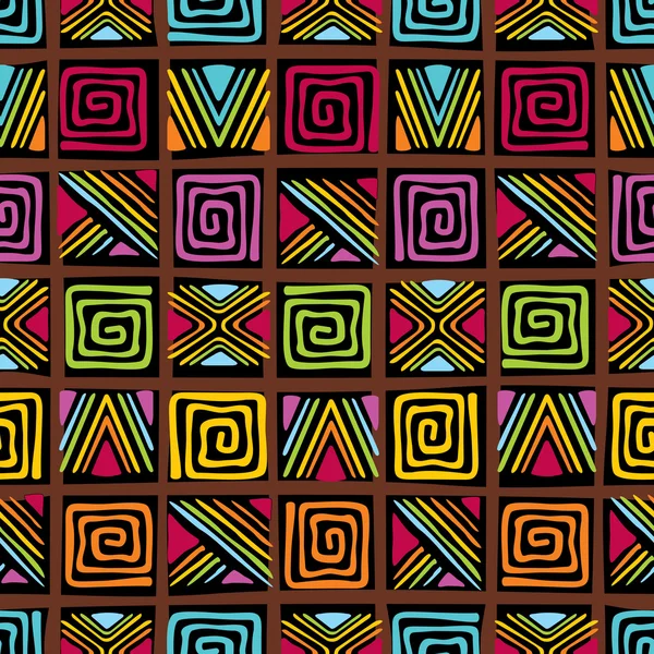 African pattern — Stock Vector