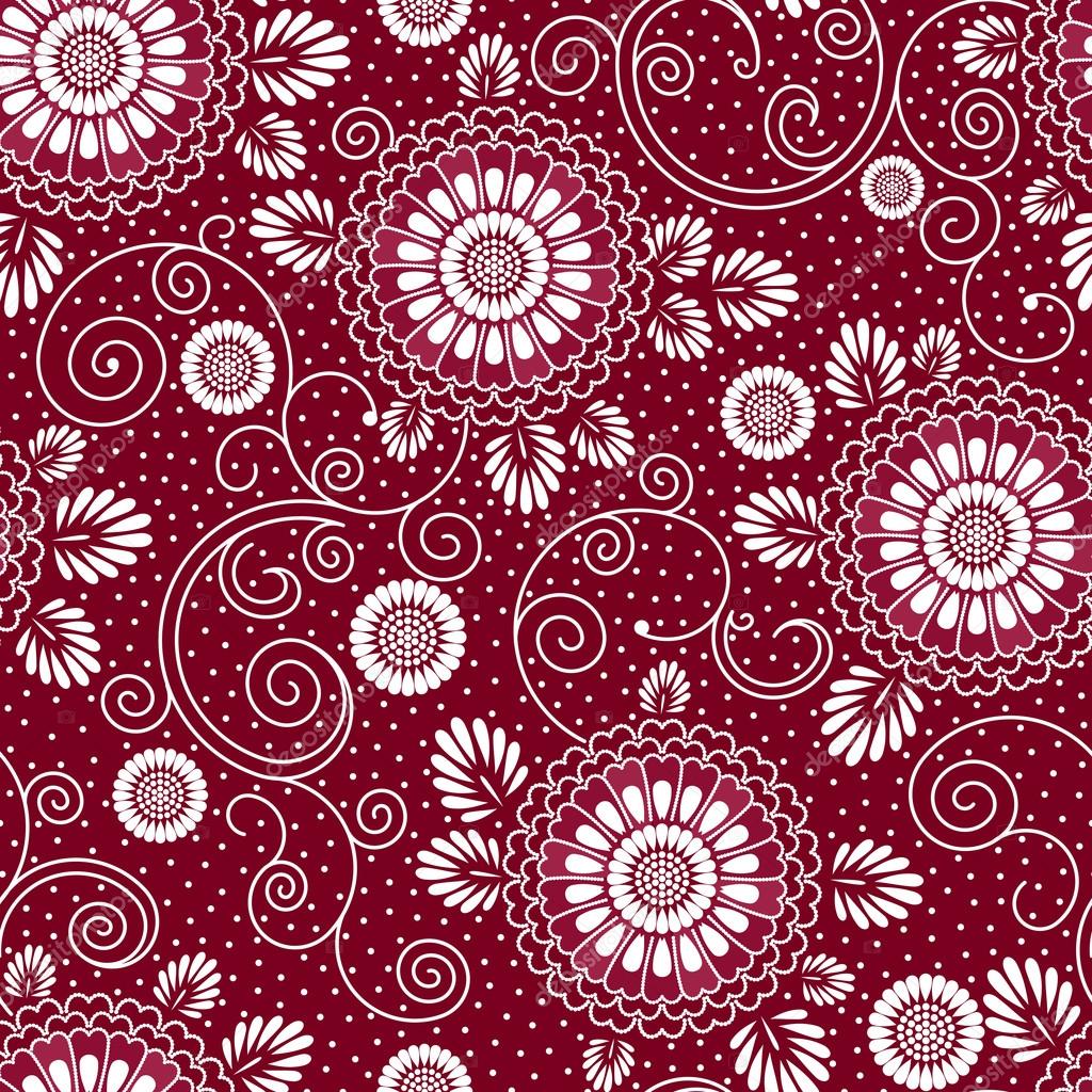 Japan Floral Pattern Vector Image By C Print2d Vector Stock 82445056