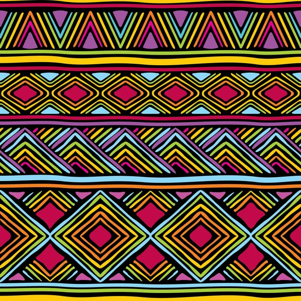 アフリカの線のパターン — ストックベクタ