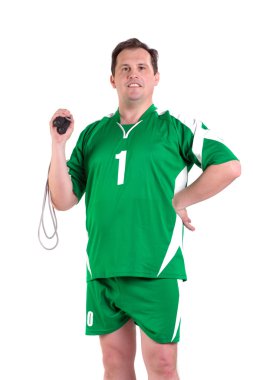 İp atlama ile sporcu