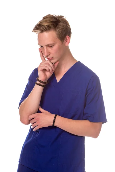 Portret van een jonge arts — Stockfoto