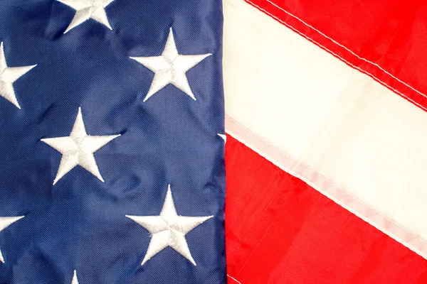 Bandiera USA, vista da vicino — Foto Stock