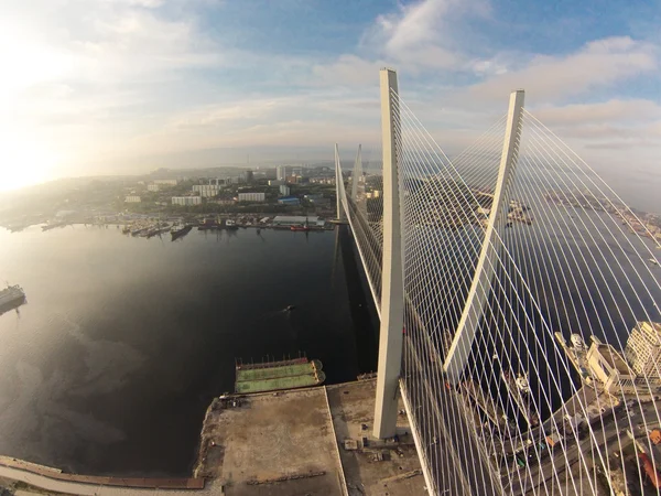 Ponte in vladivostok — Foto Stock