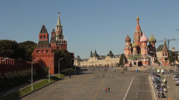 Praça Vermelha, Moscou — Vídeo de Stock