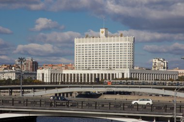 OKT 4, 2014 Rusya Federasyonu hükümeti bina veya beyaz hous