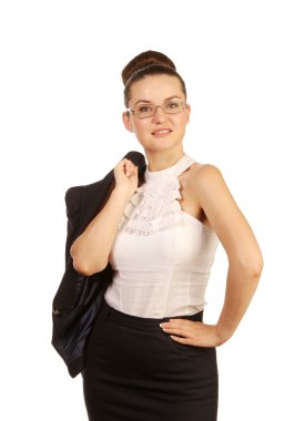 Kadın ceket omzunun ile