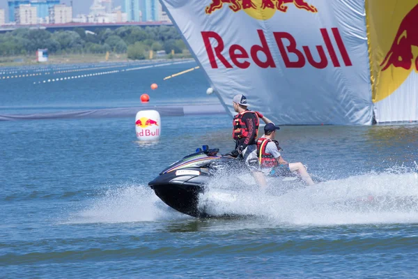 JUL 26, 2015 MOSCOW: Red bull flugtag day.