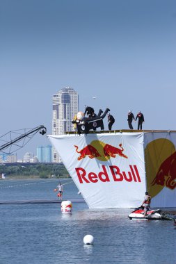 26 Temmuz 2015 Moskova: Red bull flugtag gün. 