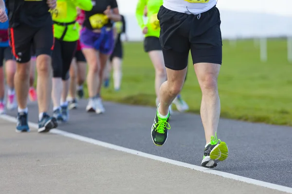 Maratonlöpare — Stockfoto