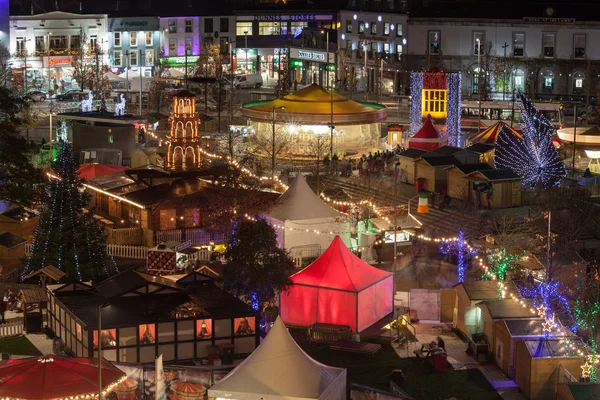 Mercado de Navidad Continental Galway — Foto de Stock