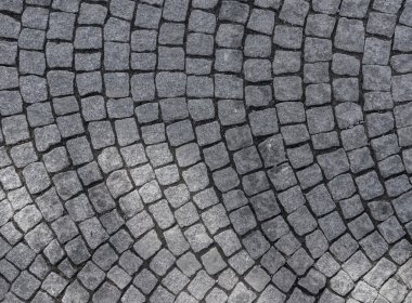 Background of old cobblestone pavement clipart