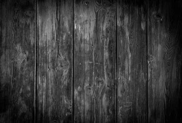 Texture murale en bois noir et blanc — Photo
