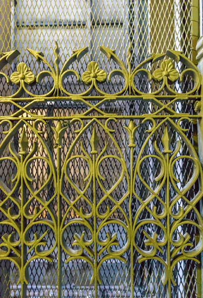 Part of an old fence close-up — Stock Photo, Image