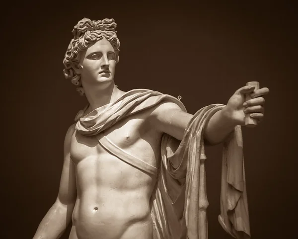 Apollo belvedere szobor — Stock Fotó