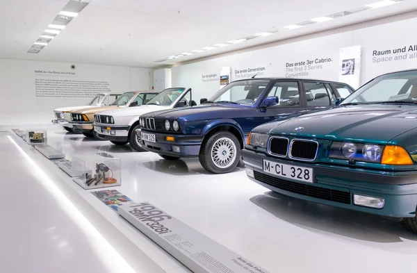 Munique, Alemanha - 10 de março de 2016: BMW Museum — Fotografia de Stock