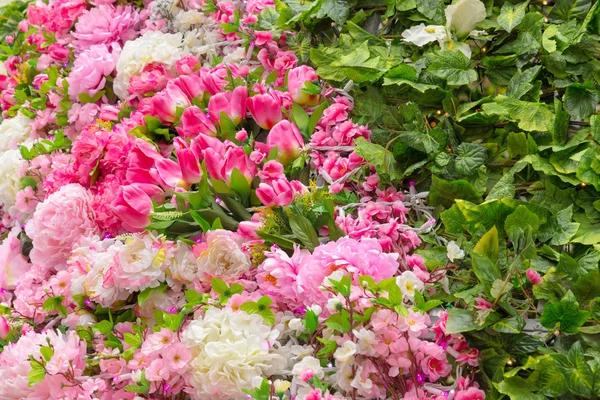 Abstrakter Hintergrund von Blumen. Nahaufnahme — Stockfoto