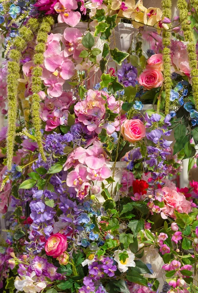 Fundo abstrato de flores. Close-up — Fotografia de Stock