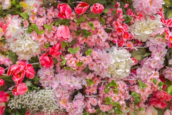 Fundo abstrato de flores. Close-up — Fotografia de Stock