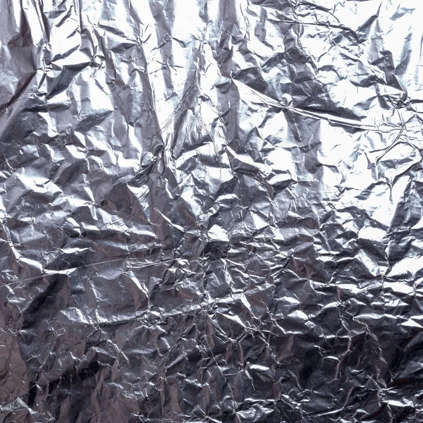 Silver foil background texture — Stock Photo, Image